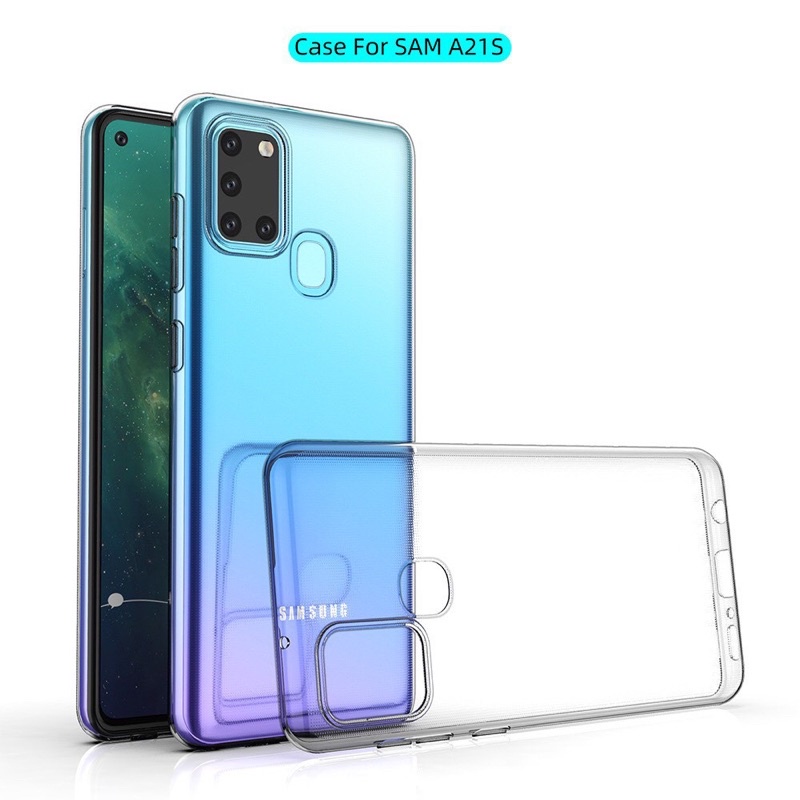 [Hàng loại 1] Ốp silicon dẻo trong cao cấp sam sung A21S,a21s