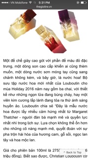 💥 Mẫu thử nước hoa Louboutin - parfum