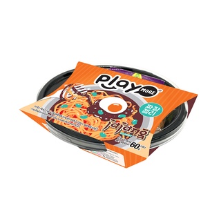 Kẹo dẻo Playmore 60g hình tô mì trộn Hàn Quốc Jajang