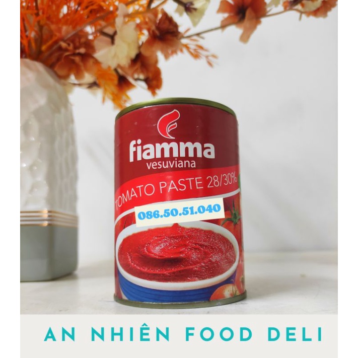 Sốt Cà Chua Xay Fiamma Tomato Paste 400 GM