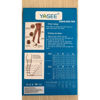 Vớ giãn tĩnh mạch YASEE (VỚ GỐI)