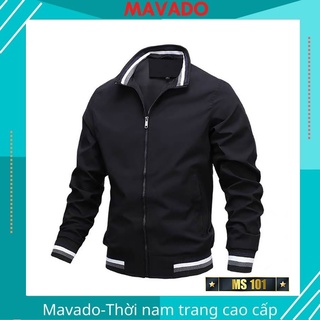 Áo khoác dù nam đẹp áo gió vải dù 2 lớp dày dặn khoát lên phong cách chất Hàn Quốc đi mưa và chống nắng cực xịn MaMs101