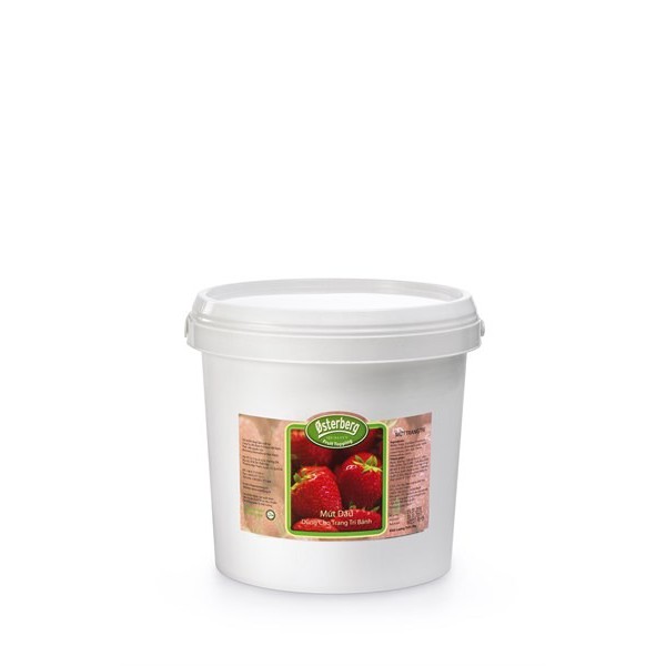 Mứt Dâu Osterberg (Strawberry topping) 5 Kg - TOS018