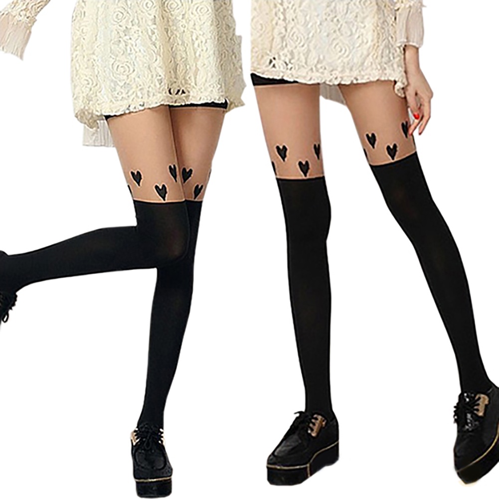 Quần tất bó sát chân ống cao thời trang sành điệu cho nữ