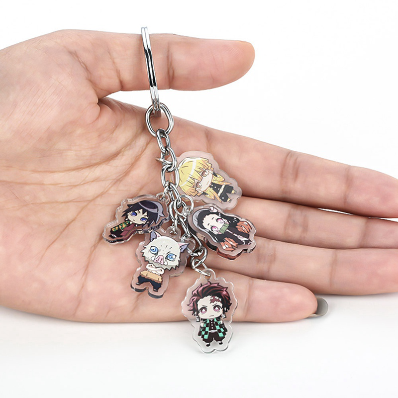 Móc Khóa Nhân Vật Anime Xinh Xắn