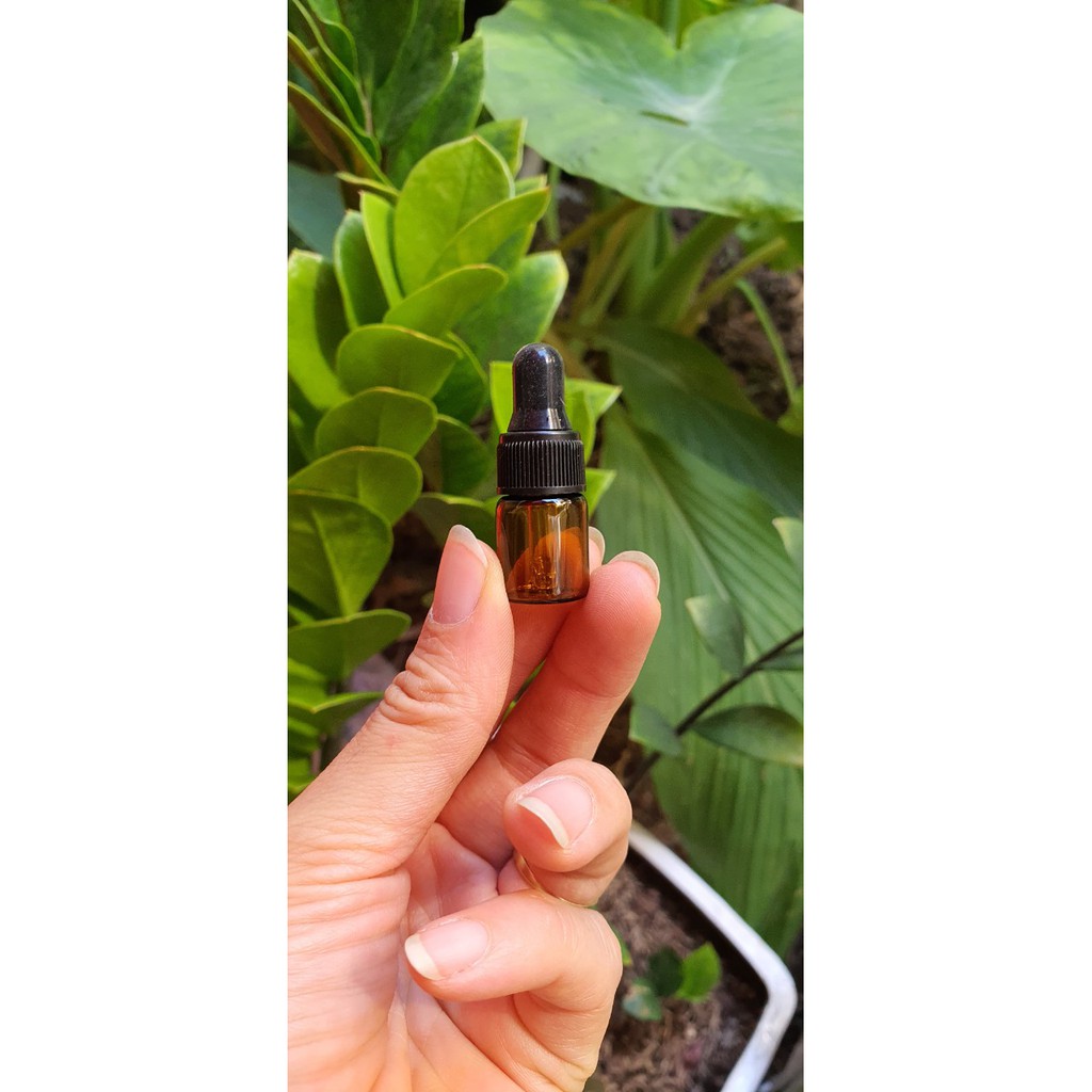 10 lọ serum 2 3 5ml mỏng khoen nhựa đen bóp đen