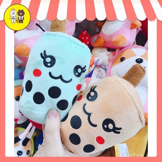 Gấu bông TRÀ SỮA mắt mi size mini 20cm - Đồ chơi quà tặng Hot Trend - Gấu Bông AMI
