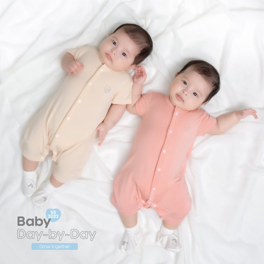 [CHÍNH HÃNG] Body đùi cài giữa ngắn tay Bambus BBB230201 cao cấp trẻ em Bu