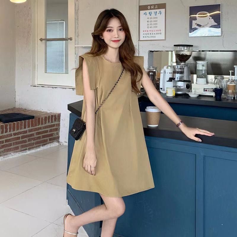 Đầm Không Tay Thiết Kế Mới Thời Trang Theo Phong Cách Pháp