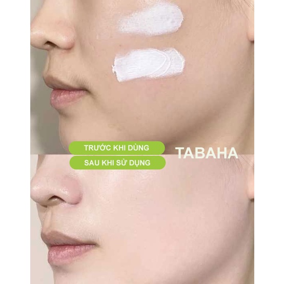Kem chống nắng dưỡng ẩm da Tabaha Sunscreen UV SPF 50+ PA+++ 60ml dùng cho da mặt và body