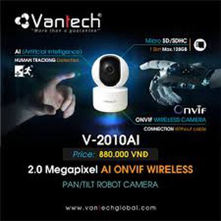 CAMERA VANTECH 2.0M V2010AI KÈM THẺ 32GB ( KÈM CĐ)