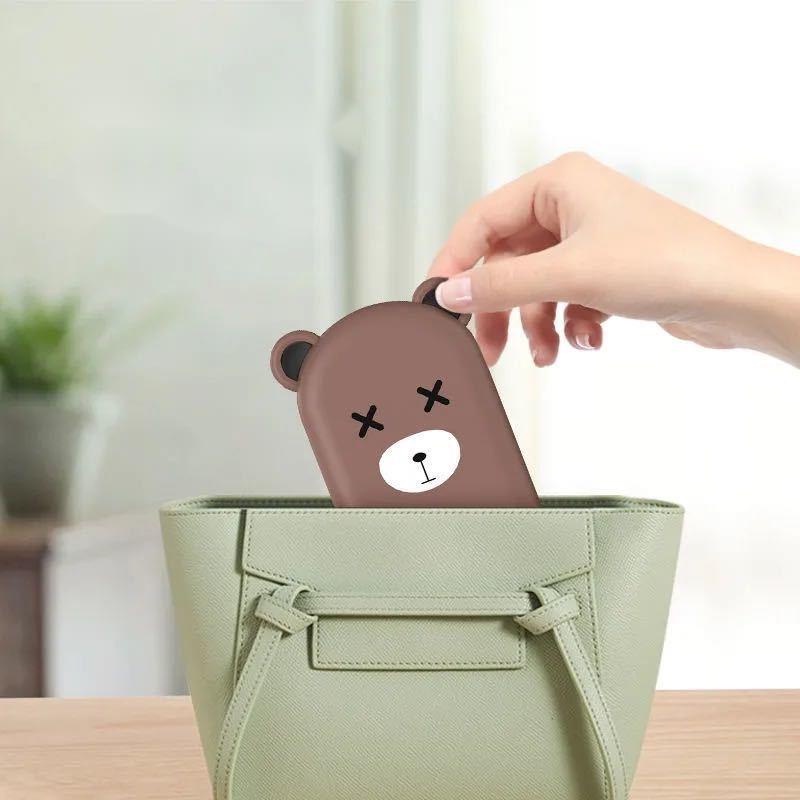 Giá Đỡ Điện Thoại Để Bàn Họa Tiết Gấu Hoạt Hình Đáng Yêu Mẫu Sji7