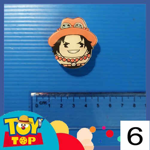 [Một cái] Huy hiệu pin cài áo One Piece dạng Chibi đầu to tổng hợp 1