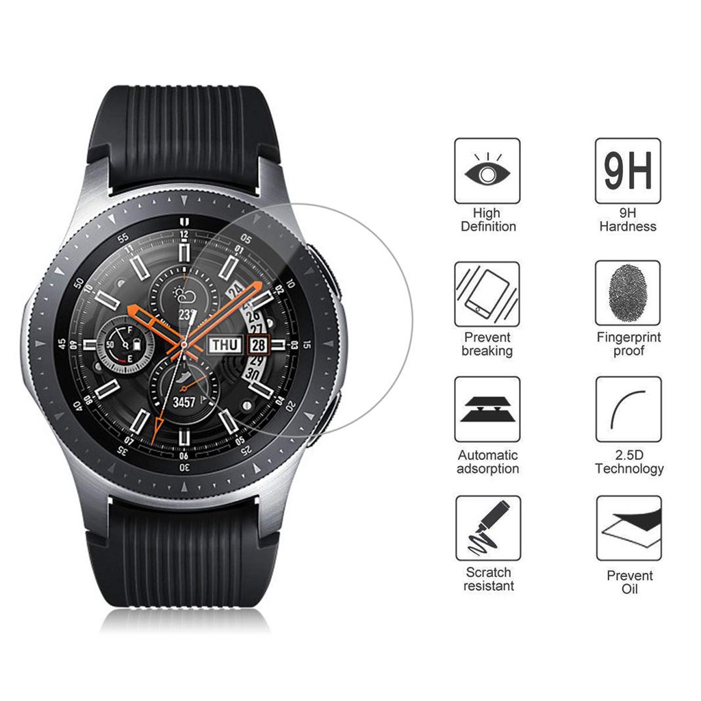 Kính cường lực bảo vệ màn hình đồng hồ thông minh Samsung Galaxy Watch