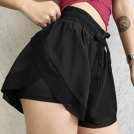 Quần biker short quần đùi ngắn tập gym nữ 𝐇𝐎̂̃ 𝐓𝐑𝐎̛̣ Đ𝐎̂̉𝐈 𝐒𝐈𝐙𝐄 2 lớp viền lưới vải dù mềm tôn mông 𝑮𝒀𝑴𝑺𝑻𝑶𝑹𝑬 158