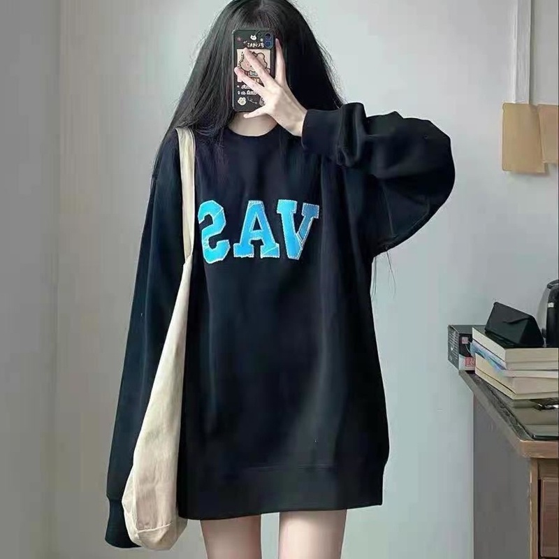 NRVP Áo Hoodie Thiết Kế Đơn Giản Thời Trang Hàn Quốc Cho Nữ