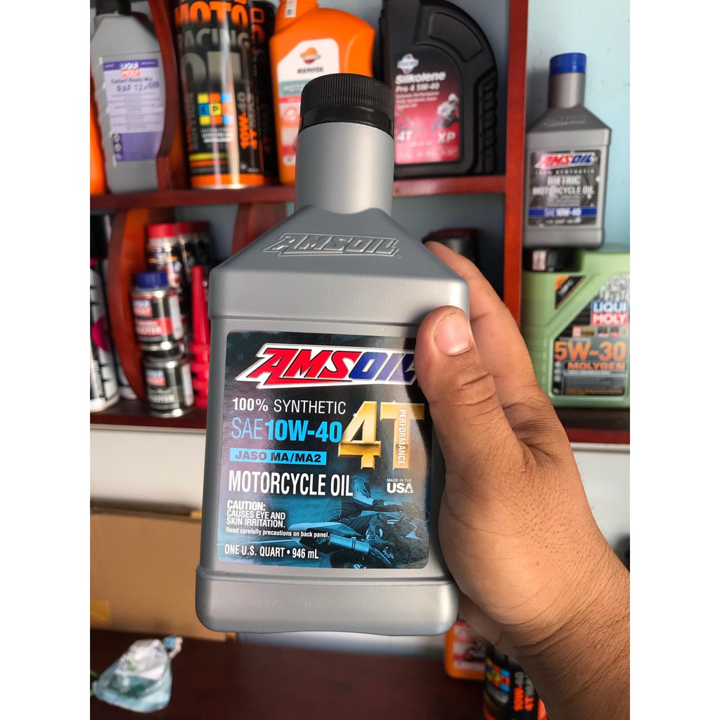 Nhớt Amsoil 10W40 Performance Tổng Hợp Toàn Phần Nhập Khẩu Từ Mỹ