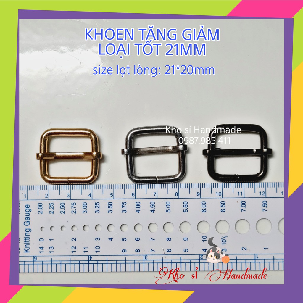 KHOEN TĂNG GIẢM LOẠI TỐT 2.1CM (1 cái)