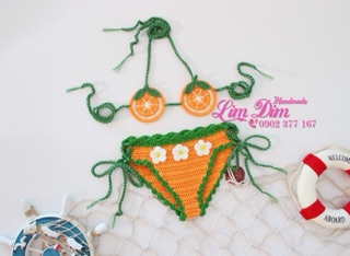 Bikini handmade cho bé