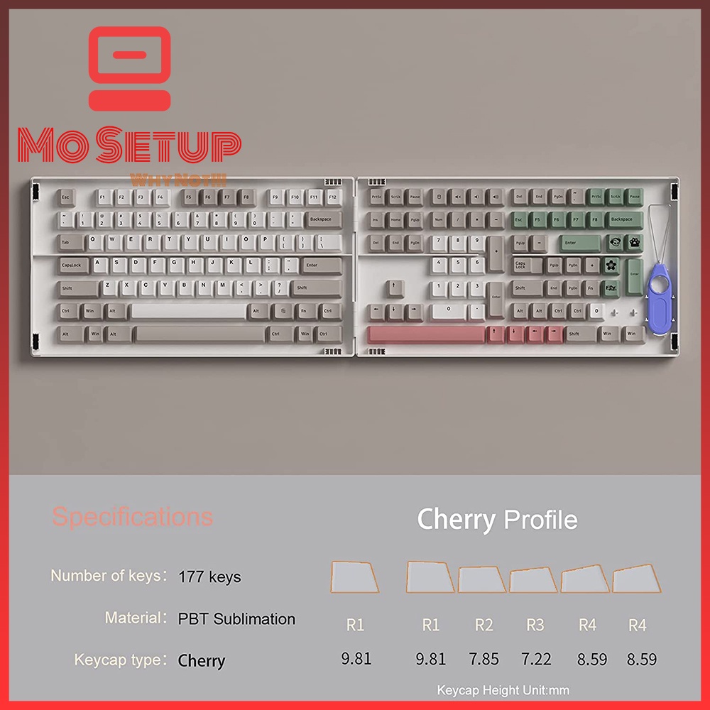AKKO Keycap set – 9009