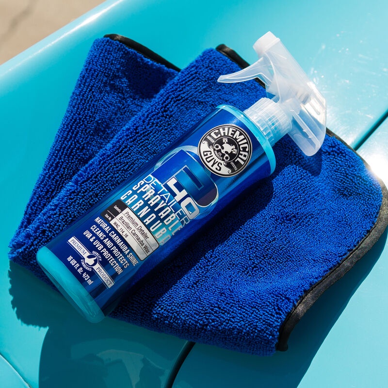 Xịt Bóng nhanh, Dưỡng bóng sơn, Bóng dàn áo Chemical Guys P40 Detailer Sprayable Carnauba - 4L