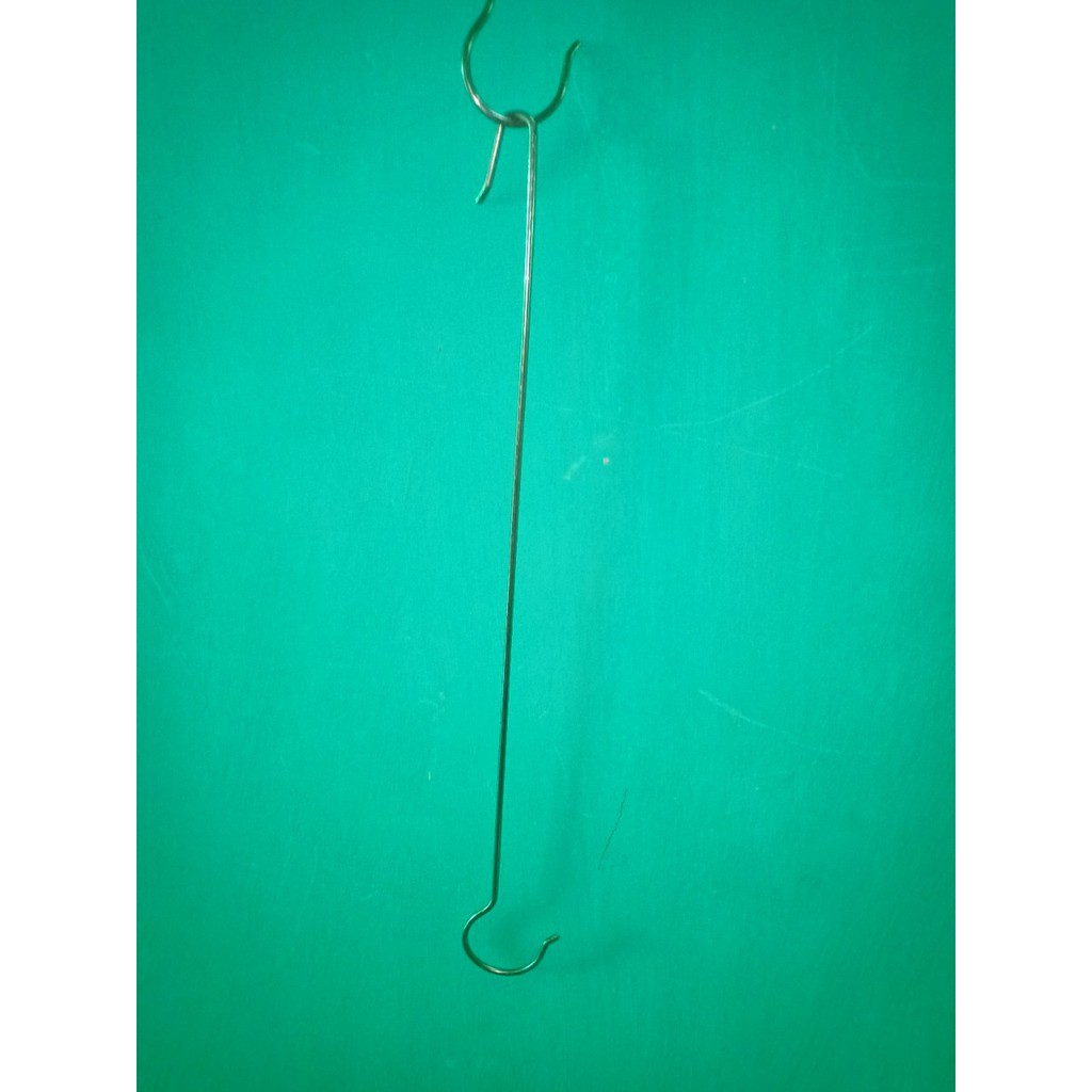 10 Dây móc inox 2 đầu treo chậu hoa lan, cây hoa cảnh dài DÀI 50 , 70, 95 CM nhập khẩu-  chuyên dụng.