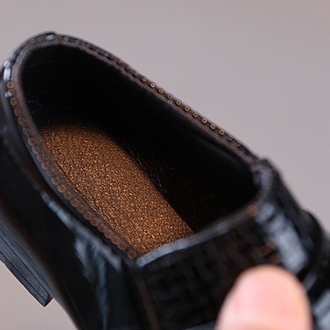 Giày Tây da bóng cao cấp cho bé trai MS200186