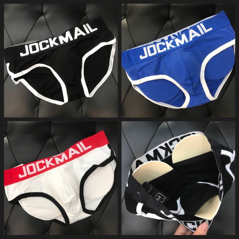 Quần lót nam, quần lót độn mông Jockmail thun lưới