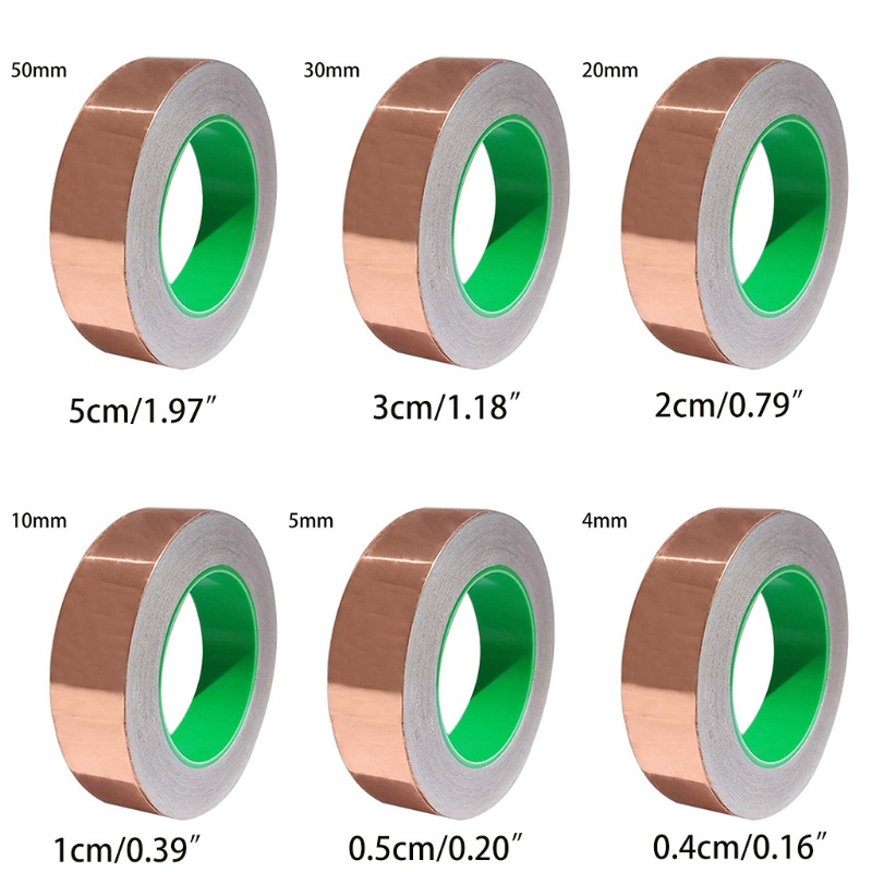 Cuộn Băng Keo Lõi Đồng Dán Kính Chắn Vết Bẩn