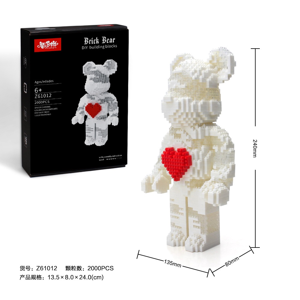 Đồ Chơi Lắp Ráp Hình Chú Gấu Độc Đáo