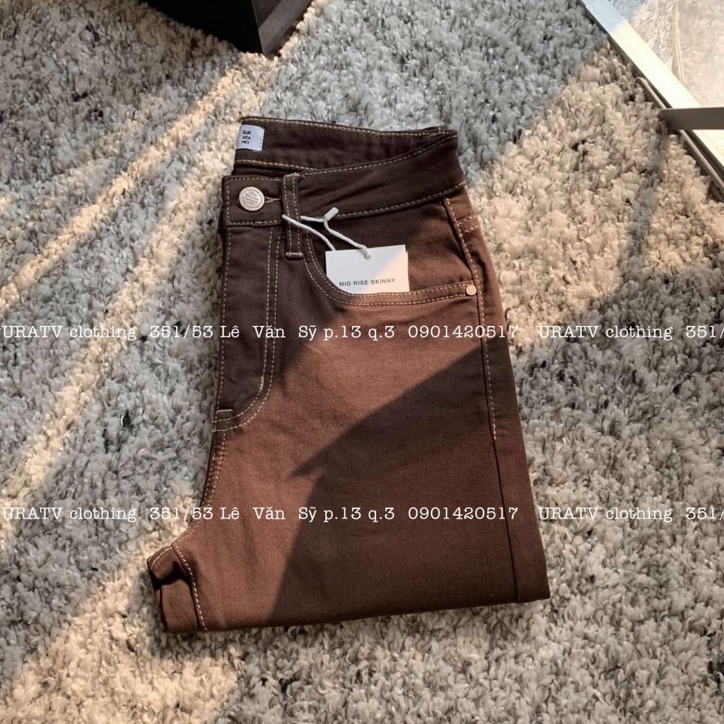 [CÓ SẴN-ẢNH THẬT] Quần skinny ngố Zr