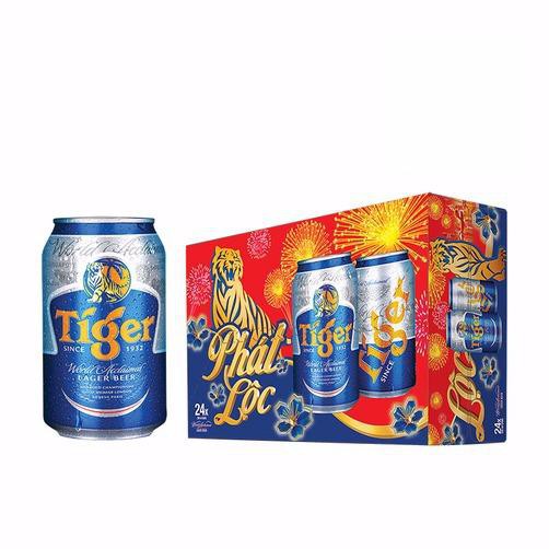 Thùng Bia Tiger 24 Lon 330ml/lon