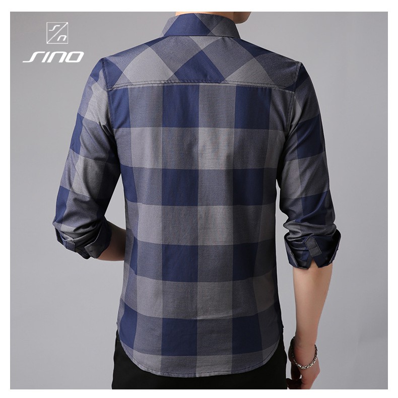 Áo Sơ Mi Nam Dài Tay Cổ Bể Thời Thượng - Hàng Xuất Khẩu Cao Cấp AD00001 | BigBuy360 - bigbuy360.vn