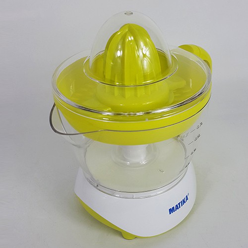 Máy vắt cam điện 40W Matika MTK-3307 có đầu vắt dành cho cam lớn, xoay 2 chiều tự động