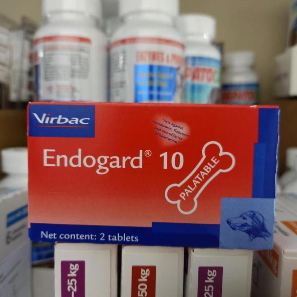 Viên EN.DO.GARD của Pháp xổ giun chó (giun tròn, giun tim, sán dây,..)