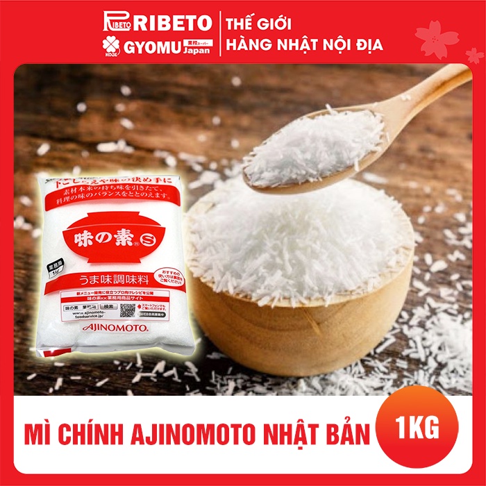 Mì chính Ajinomoto Nhật Bản 1kg (bột ngọt Ajinomoto Nhật)