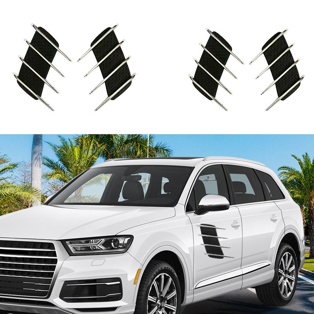 FENDER Bộ 2 Sticker Dán Trang Trí Lỗ Thông Gió Xe Hơi Ốp