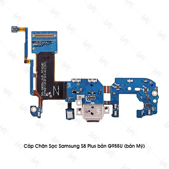 Cáp Chân Sạc Samsung S8 Plus / G955 - Cụm Bo Mạch Sạc / Đuôi Sạc kèm Micro Điện Thoại Galaxy S8+ Zin Bóc Máy