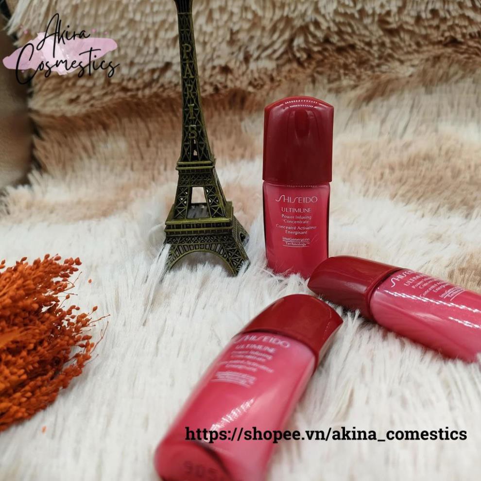 Tinh Chất Dưỡng Da Shiseido Ultimune Power Infusing Concentrate 10ml - bảo vệ làn da khỏe mạnh rạng rỡ