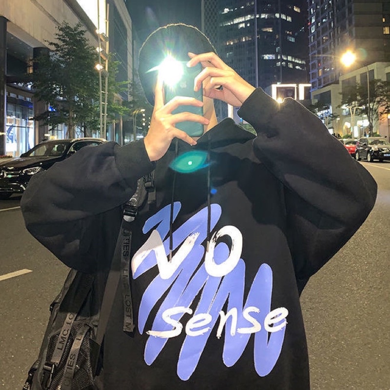 Áo nỉ bông nam nữ unisex , áo hoodie Sen có mũ 2 lớp dày mịn ấm free size phom rộng, phong cách hàn quốc in chữ siêu đẹp | BigBuy360 - bigbuy360.vn