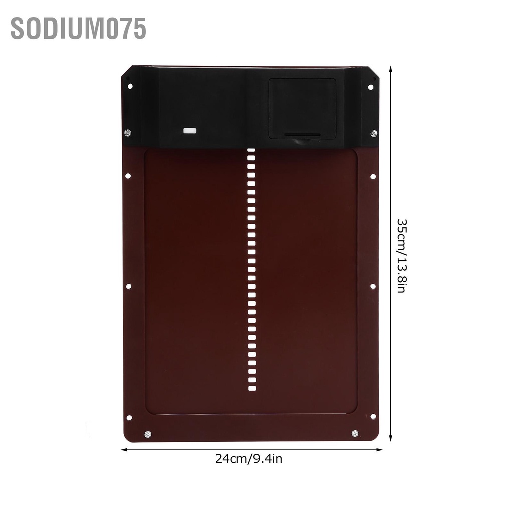 Sodium075 Cửa chuồng gà tự động Bảo vệ gia cầm cảm biến ánh sáng để nuôi trang trại