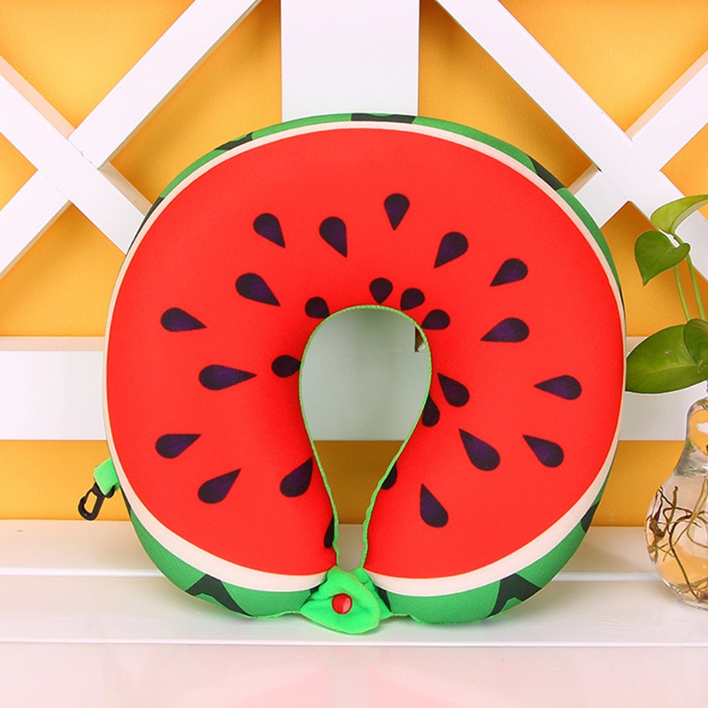 Gối Kê Cổ Hình Chữ U Bằng Memory Foam Tiện Dụng Mang Theo Du Lịch