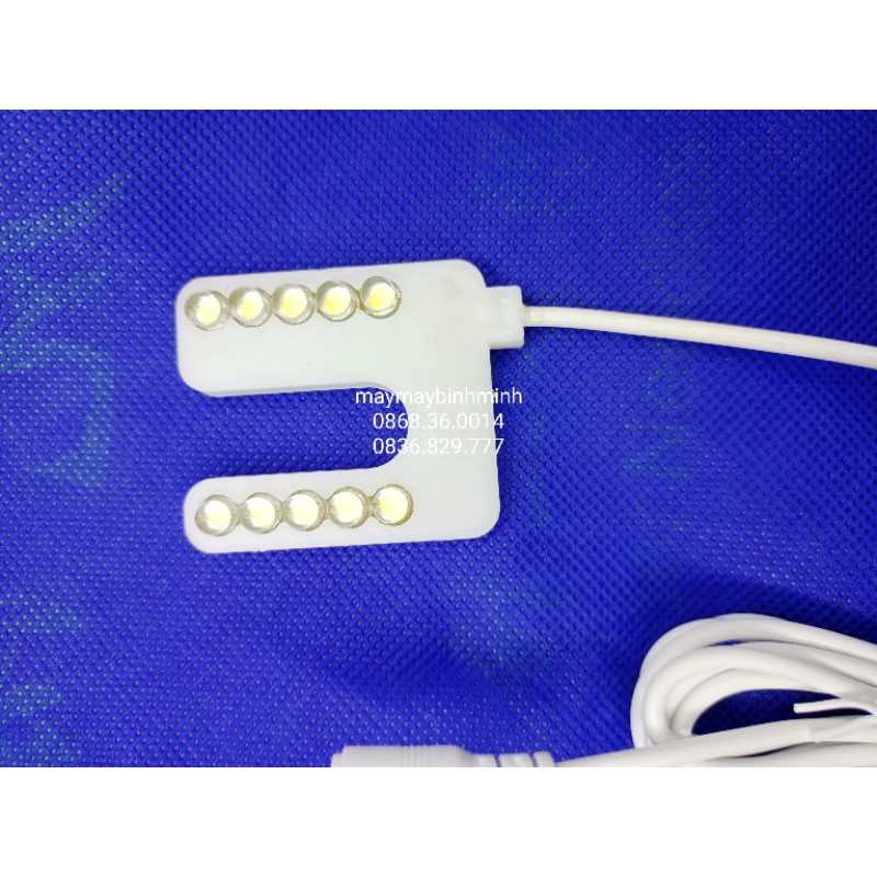 Bóng đèn led chữ U [BÓNG RỜI ] máy may 1 kim công nghiệp