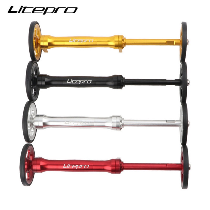 Thanh nối dài bánh sau xe đạp Litepro 3sixty bằng hợp kim nhôm gấp gọn được tiện lợi
