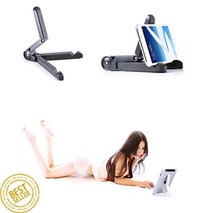 Giá Đỡ Điện Thoại Máy Tính Bảng Rảnh Tay Tam Giác Gấp Gọn Nhiều Màu Kệ Để Bàn Kê - Minh An Saigon