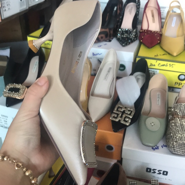 Giày gót sale gót 5 phân