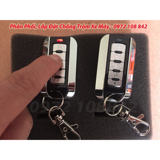 Chống Trộm Xe Máy 2686 Xịn 5 Nút