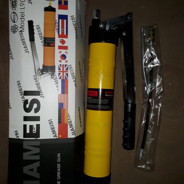 Sản phẩm gia đình làm: Bơm mỡ 900cc xy lanh đơn