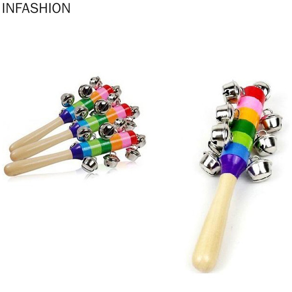 Lục Lạc Cầm Tay Tạo Âm Thanh Vui Nhộn Cho Bé