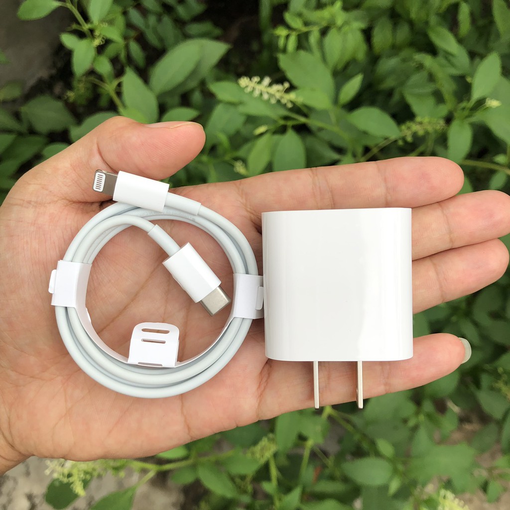 BỘ SẠC NHANH IPhone 8/9/X/11/12 Pro Max công suất 20W USB-C hàng chính hãng { SẠC CỰC NHANH } CÔNG NGHỆ PD